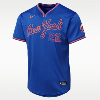 Juan Soto New York Mets Big Kids' Nike Dri-FIT MLB Limited Jersey